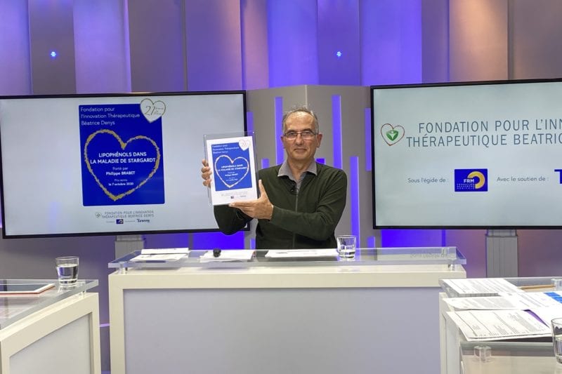 La Fondation pour l’Innovation Thérapeutique Béatrice Denys choisit le combat de la dégénérescence maculaire pour son Prix 2020